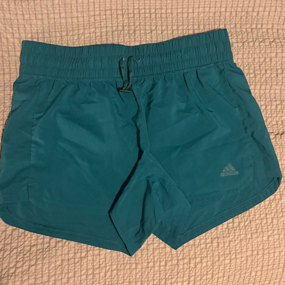 Adidas Turquoise Sports Shorts size M